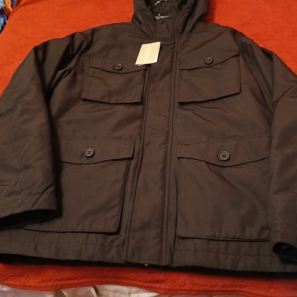 H&M Dark Military Field Jacket